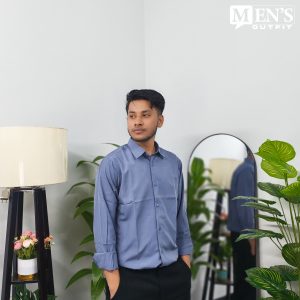 চায়না মাইক্রো-স্টিচ স্প্যান্ডেক্স শার্ট